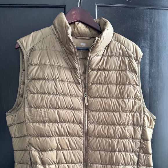 Uniqlo Ultra-Light Down Vest – Tan - Picture 1 of 4
